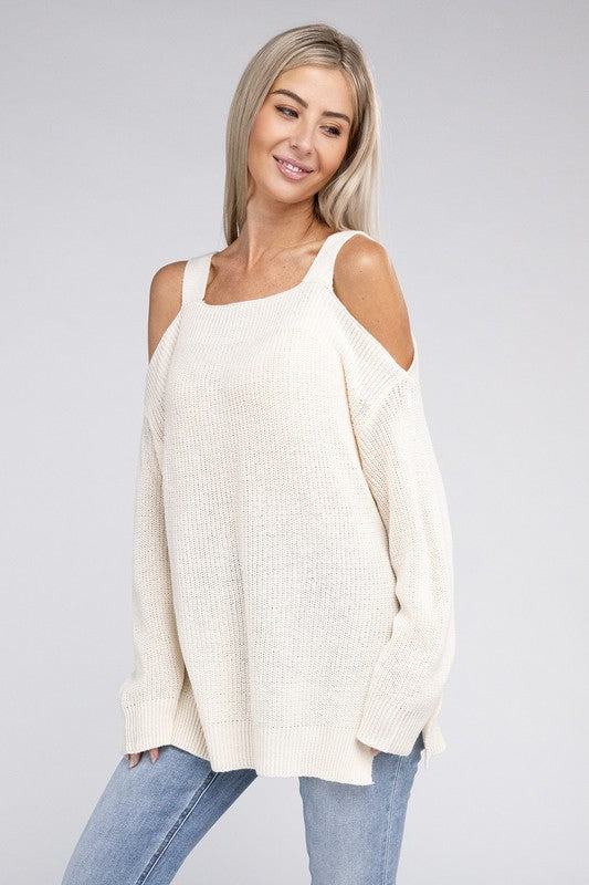 Women Off The  Shoulder Sweater