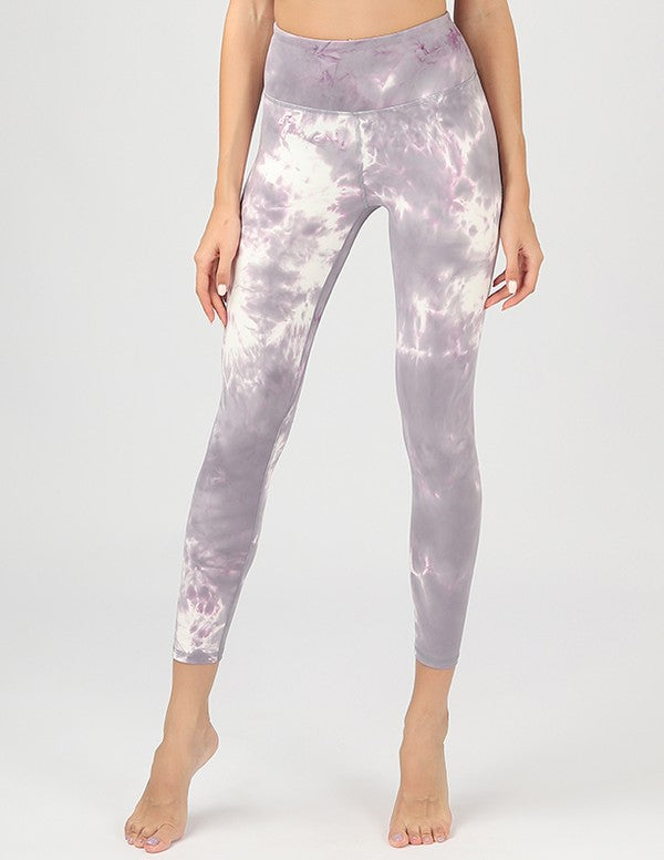 Women Tie-Dye Seamless High Waisted Leggings