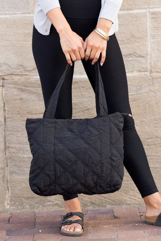 Women Quilted Tote