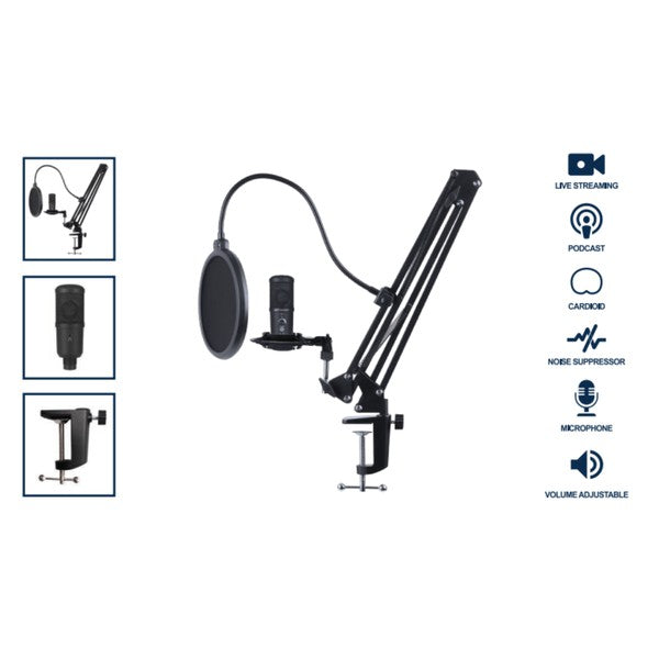 Emerson USB Gaming Condenser Microphone