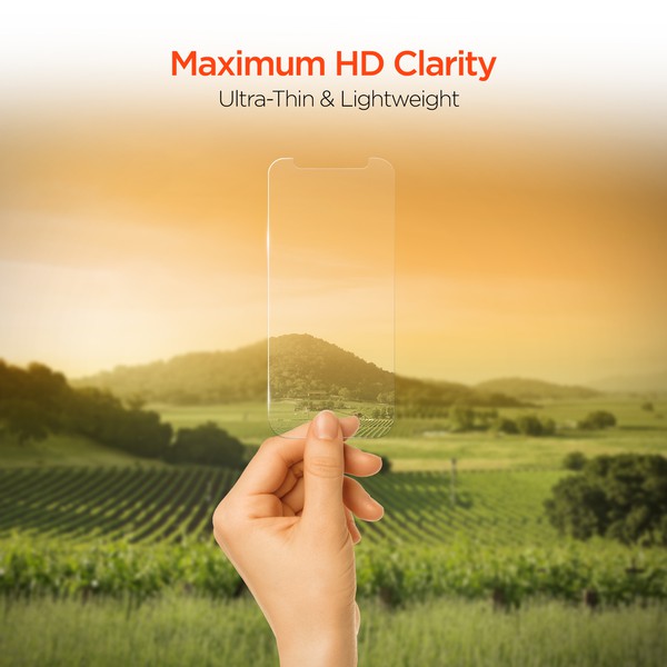 HyperGear HD Tempered Glass 12 Mini - 2pk