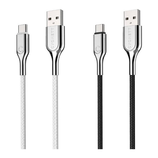Cygnett Armoured USB-C to USB-A Charging Cable 1M