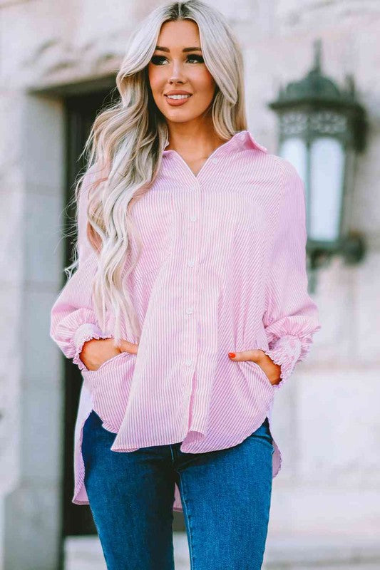 Women Fernanda Lantern Sleeve Shirt