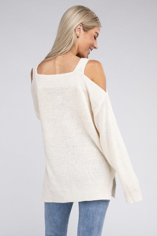 Women Off The  Shoulder Sweater
