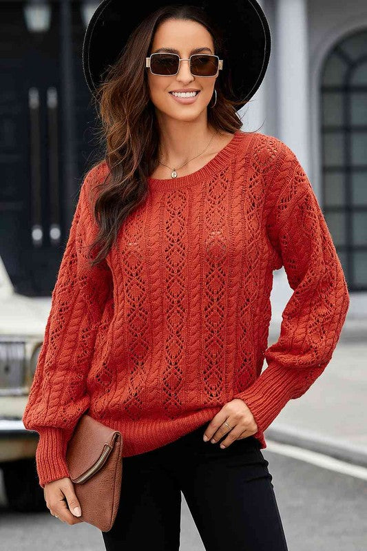 Women Camille Cable-Knit Sweater