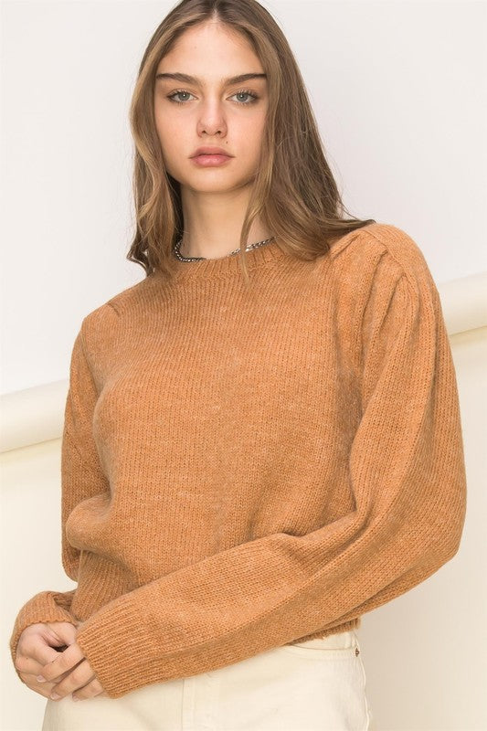 Women Delightful Demeanor Long Sleeve Sweater