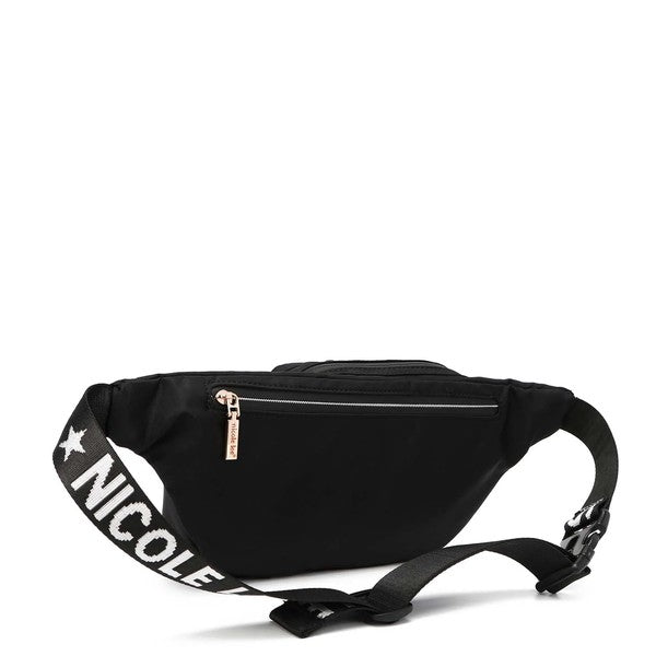 NICOLE LEE FANNY PACK WITH BOTTLE HOLDER