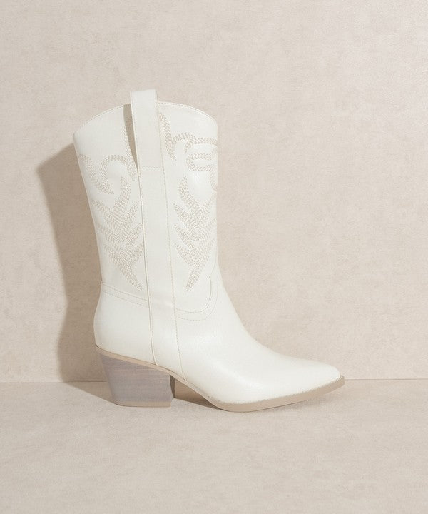SEPHIRA   Oasis Society Embroidered Short Boot