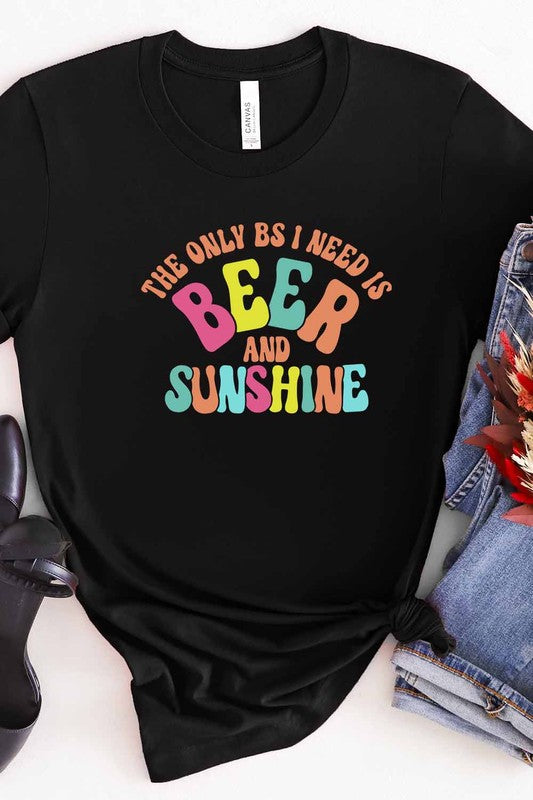 Women Beer & Sunshine T-shirt